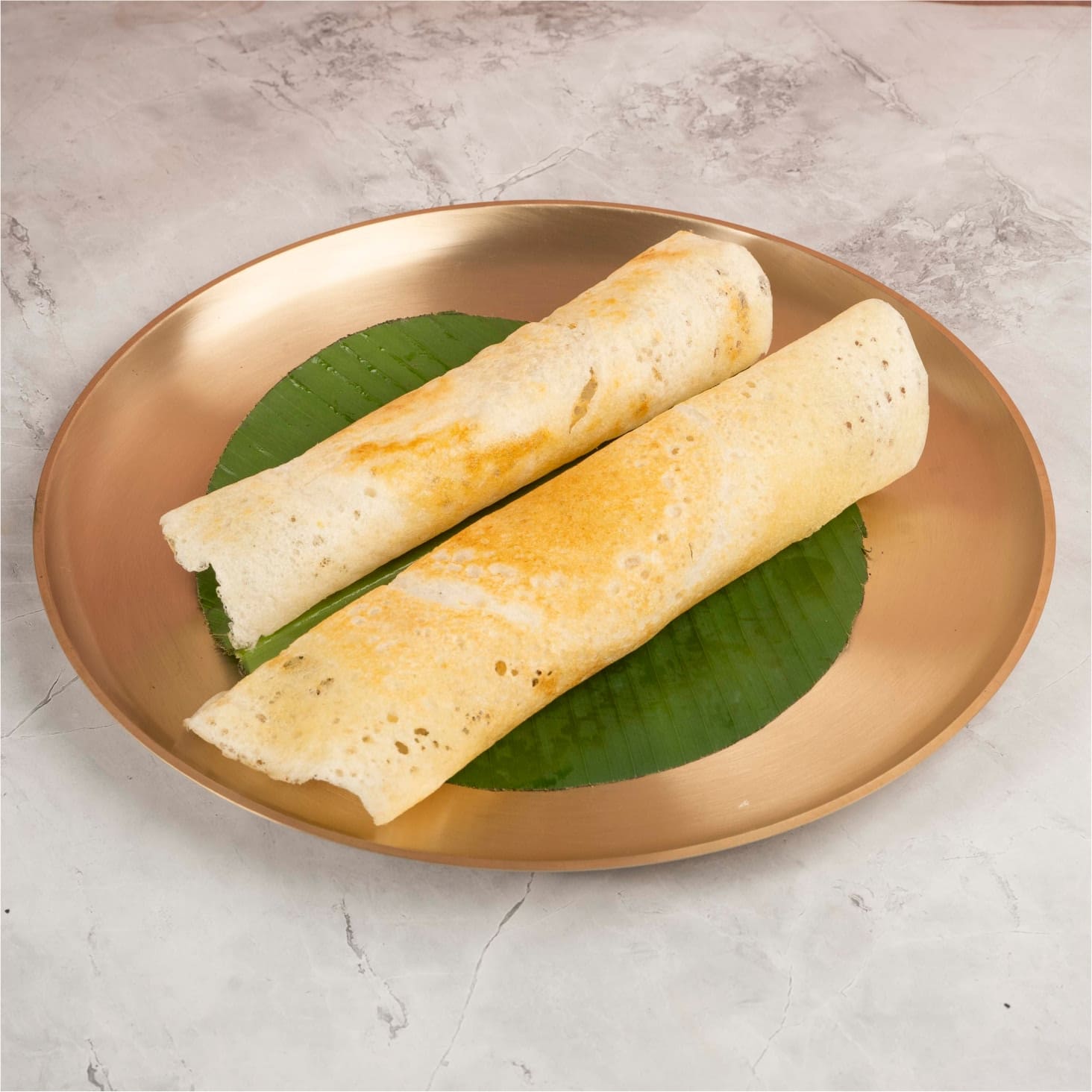 Bronze (Kansa) Meal Plate – Matte Finish, Timeless Elegance