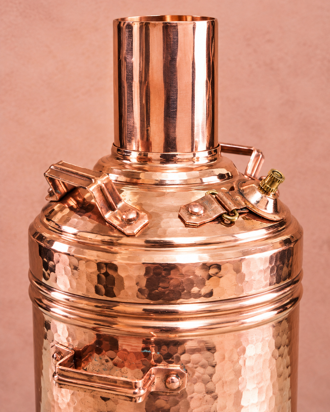 Dhatu Traditional Mini Copper Bamba | Heritage Home Decor - Image 4