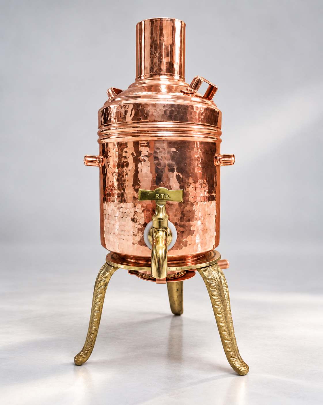 Dhatu Traditional Mini Copper Bamba | Heritage Home Decor - Image 5